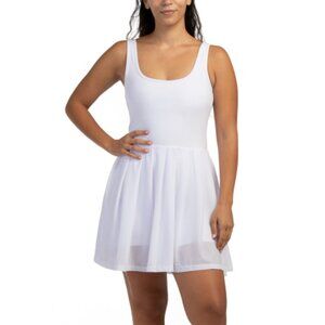 SAGE Mesh Mini Dress